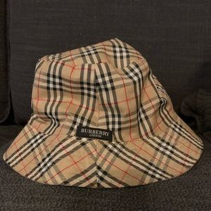 Vintage Burberry Bucket Hat